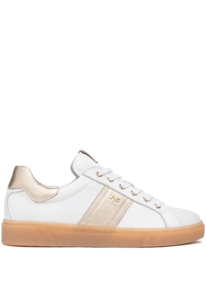 NERO GIARDINI leather sneakers - White