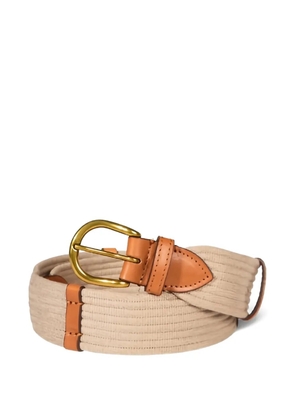 Jérôme Dreyfuss large strap belt - Neutrals