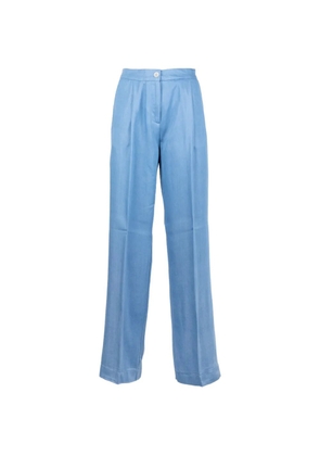 Cruna pleated trousers - Blue