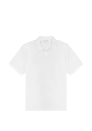 Les Deux short-sleeve logo polo shirt - White