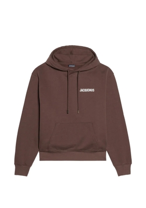 Jacquemus The Jacquemus hoodie - Brown