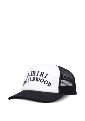 AMIRI Hollywood printed trucker hat - Black