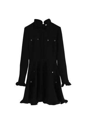 JW Anderson long-sleeve ruffled dress - Black