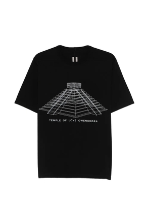 Rick Owens graphic short-sleeve T-shirt - Black