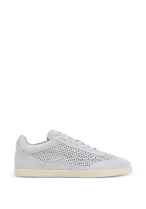 Kiton leather sneakers - Grey