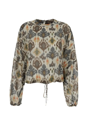 Bazar Deluxe long-sleeve blouse - Neutrals
