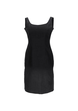Prada Pre-Owned square-neck mini dress - Black