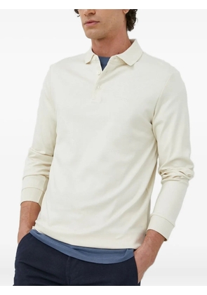 BOSS long-sleeve polo shirt - White