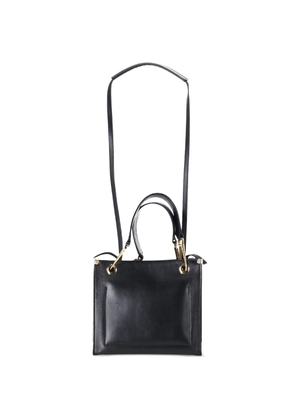 Marni Grip leather tote bag - Black