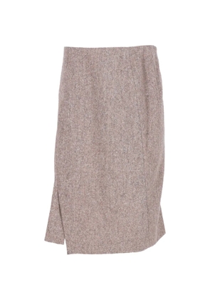Jil Sander Pre-Owned asymmetric skirt - Neutrals