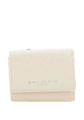 GIANNI CHIARINI pebbled zip wallet - Neutrals