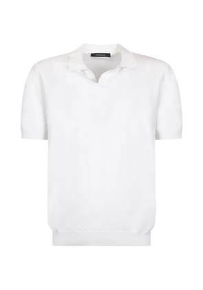 Tagliatore short-sleeve polo shirt - White