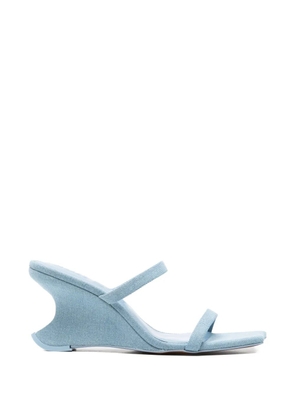 Cult Gaia raven strap sandals - Blue