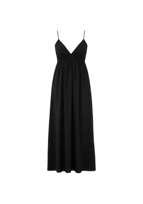 Eleh V-neck midi dress - Black