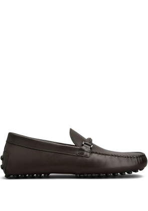 Tod's leather loafers - Brown