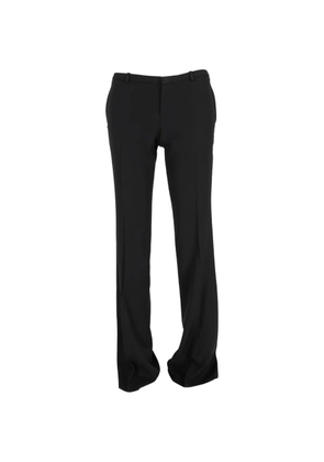Gucci Pre-Owned straight-leg trousers - Black