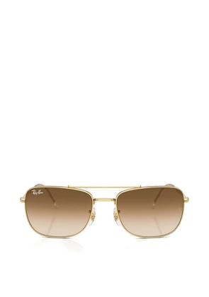 Ray-Ban square-frame sunglasses - Gold