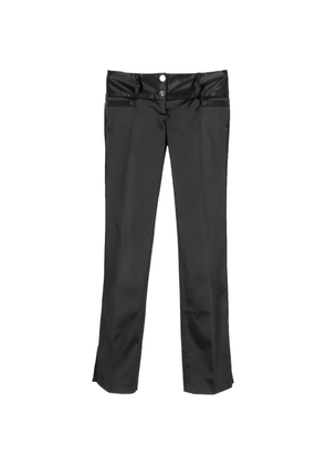 Dolce & Gabbana Pre-Owned low-waist side-pocket trousers - Black