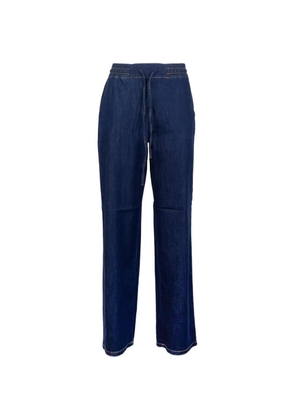 Marella drawstring trousers - Blue