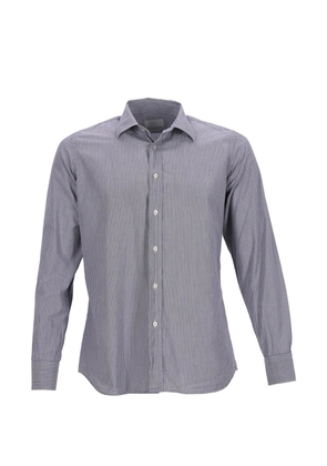 Prada Pre-Owned striped cotton shirt - Grey