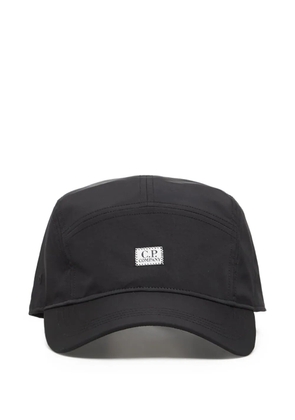 C.P. Company logo-patch baseball cap - Black