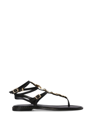 Kotris Sandals embellishment buckle sandals - Black