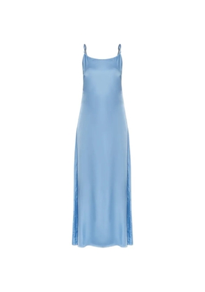SAMSOE SAMSOE Sasinga tie-strap slip maxi dress - Blue