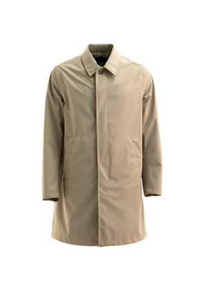 Herno buttoned raincoat - Neutrals