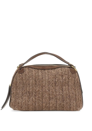 GIANNI CHIARINI Alifa top-handle tote bag - Brown