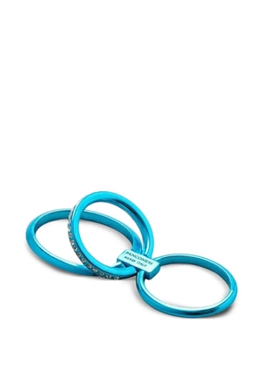 Panconesi Solar Crystal ring - Blue