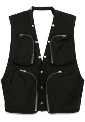 Rick Owens cargo gilet - Green