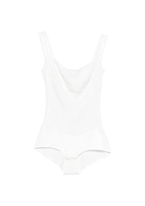 Atu Body Couture sequin bodysuit - White