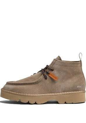 PANCHIC P009 suede boots - Neutrals