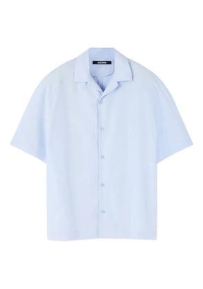 Jacquemus Le Fonccio short-sleeve button-up shirt - Blue