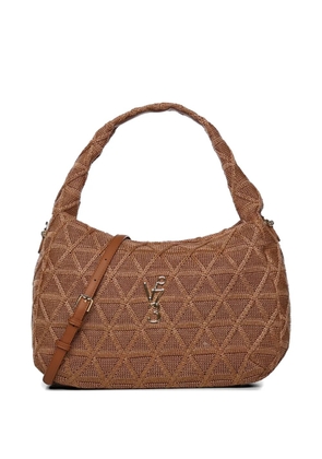 V°73 textured shoulder bag - Brown