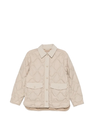 Woolrich quilted buttoned jacket - Neutrals