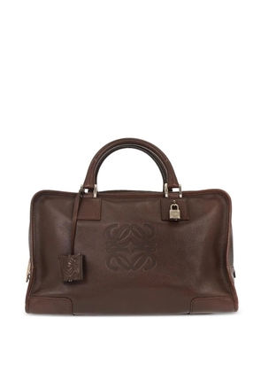 Loewe Pre-Owned 2006 Amazona 36 leather handbag - Brown
