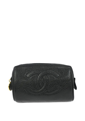 CHANEL Pre-Owned 1995 multi caviar pouch - Black