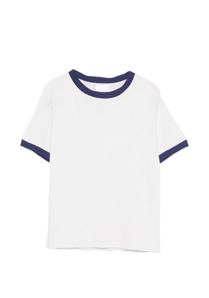 A.P.C. contrasting-trim T-shirt - Grey