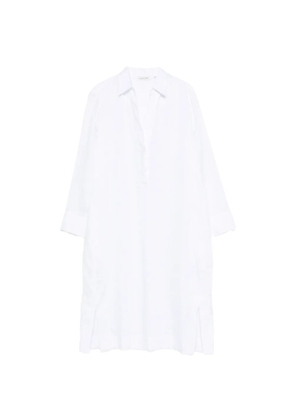 ARCHIVIO 67 linen midi dress - White