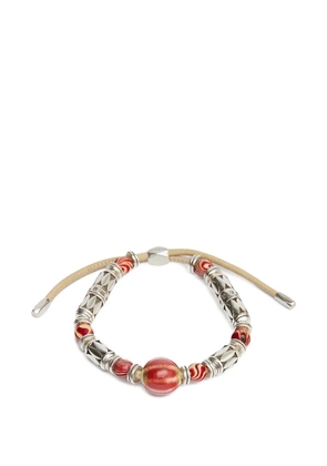 ISABEL MARANT Janis beaded bracelet - Silver