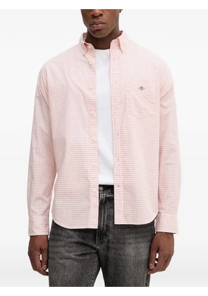 Gant checked regular shirt - Pink