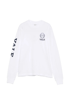 Sporty & Rich Yale long-sleeve T-shirt - White