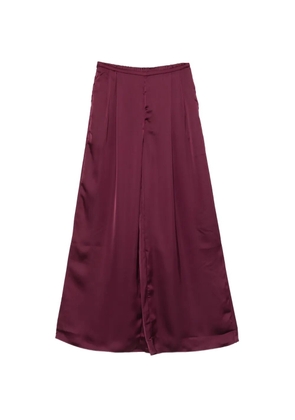 Norma Kamali tailored pleated trousers - Purple