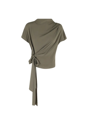 Federica Tosi tie-detail blouse - Green