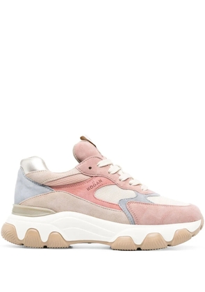 Hogan suede lace-up sneakers - Neutrals