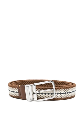 Paul & Shark woven belt - Brown