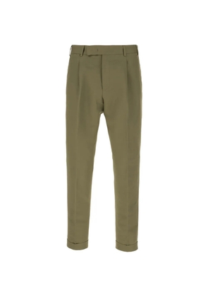 PT Torino pleated trousers - Green