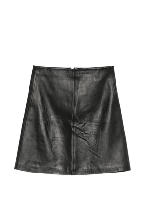 Liviana Conti Fabienne leather mini skirt - Black