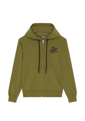 Vilebrequin Big Turtle zip-up hoodie - Green